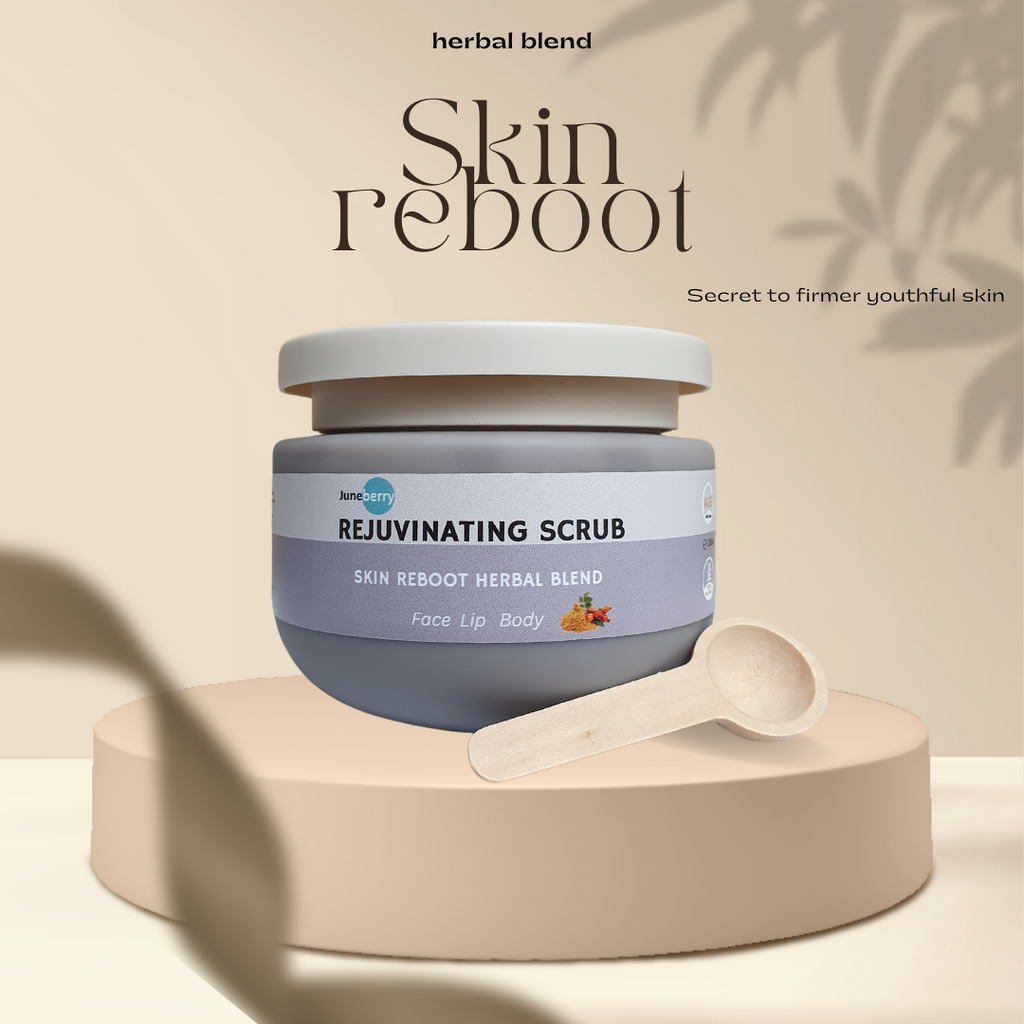 Skin Reboot Herbal Blend Rejuvinating Scrub – Juneberry